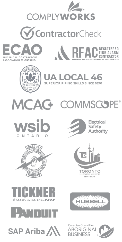 Certification logos