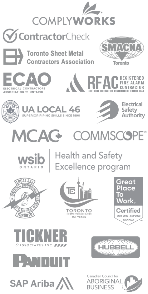 Certification logos